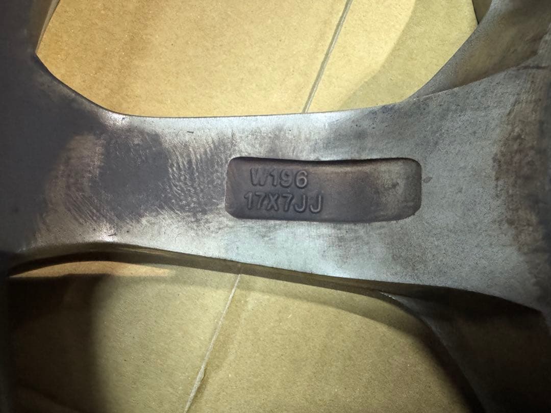 Sion　17インチ　7J ＋40 5本スポーク　深リム　ホイール　超希少