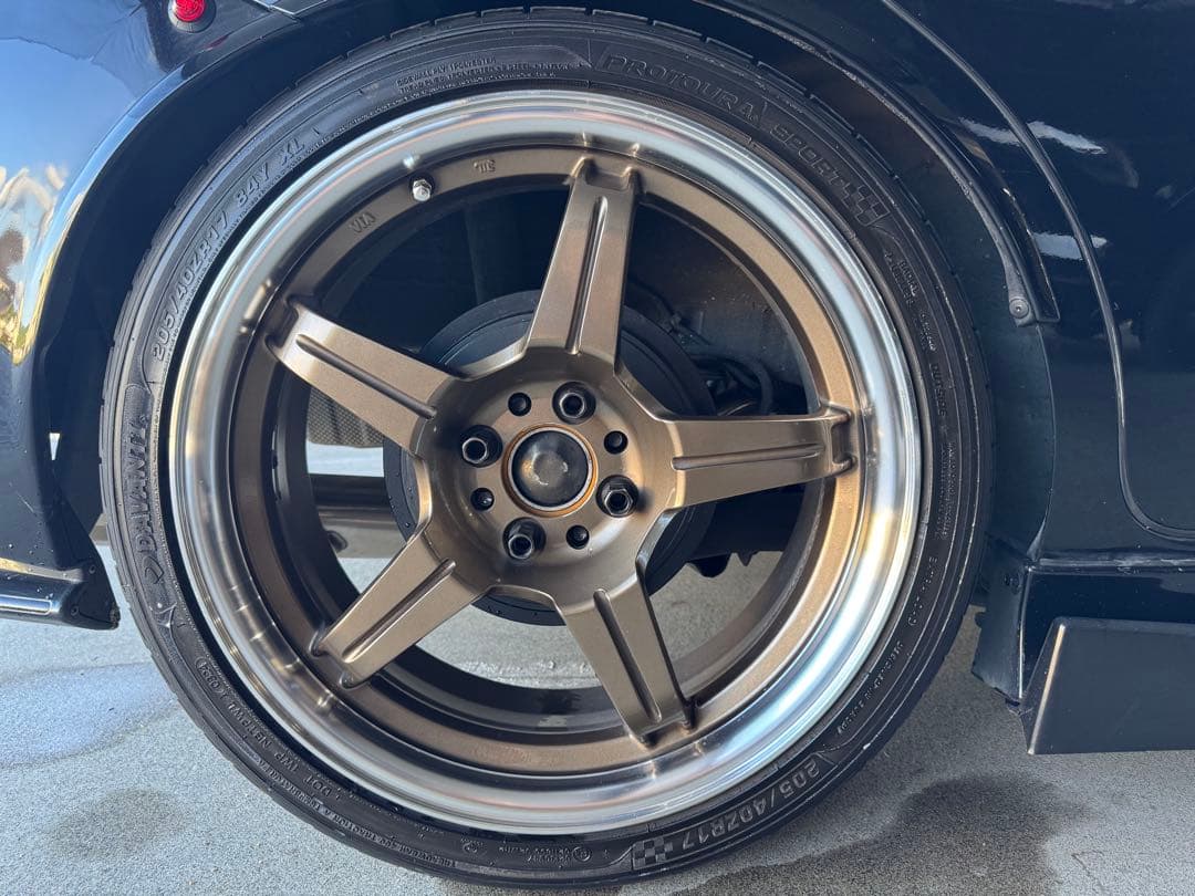 Sion　17インチ　7J ＋40 5本スポーク　深リム　ホイール　超希少