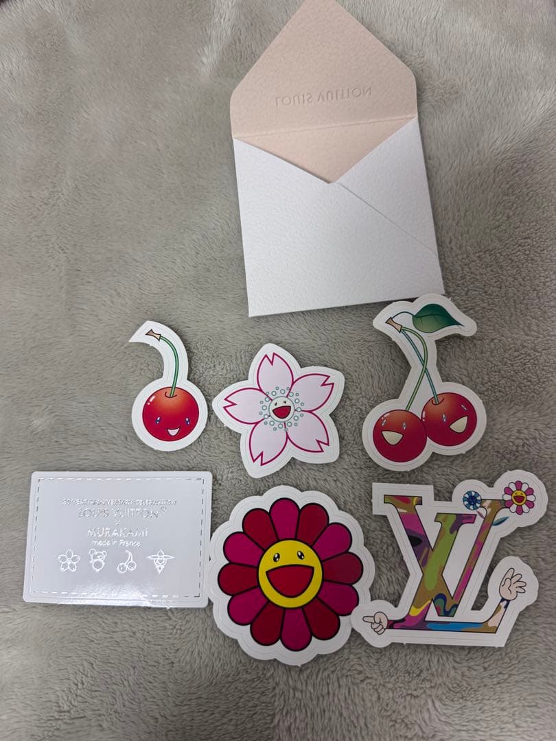 最終値下げ　ルイヴィトン　村上隆 バンドー BB モノグラム・チェリー　デニム