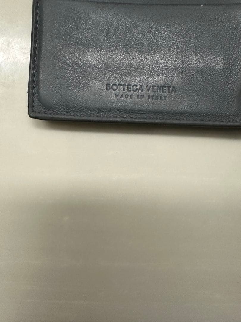BOTTEGA VENETA 二つ折り財布 グレー