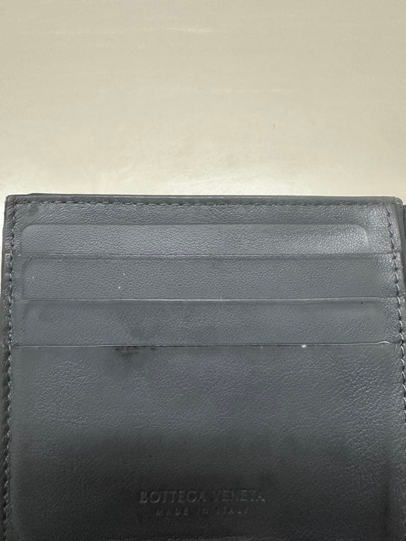 BOTTEGA VENETA 二つ折り財布 グレー