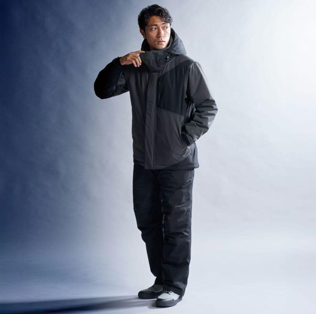 ワークマンXシェルター断熱αイージスプレミアム防水防寒スーツ Ｌサイズ