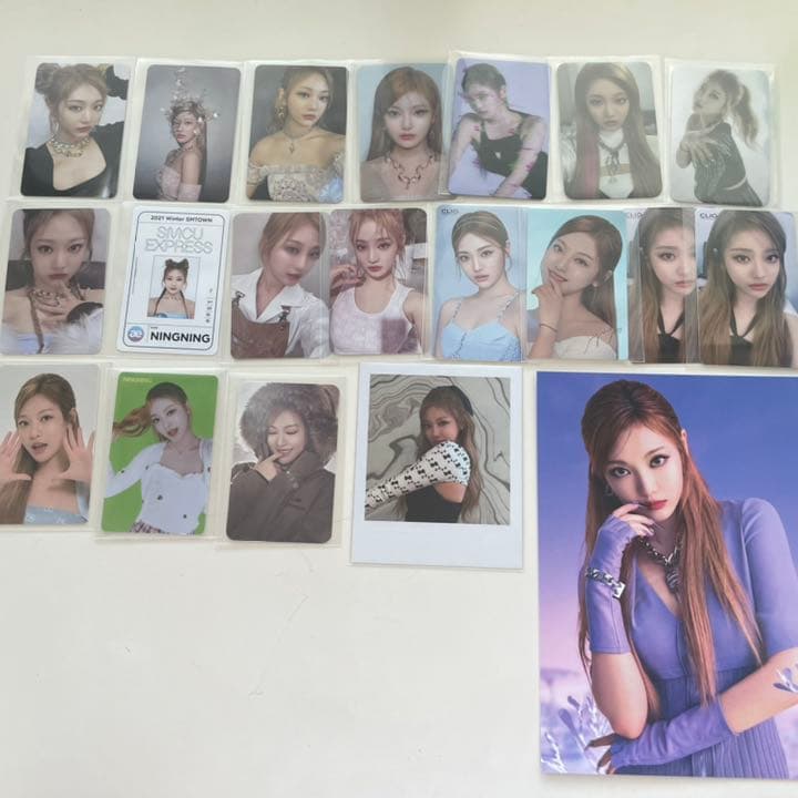 aespa ニンニン トレカ セット