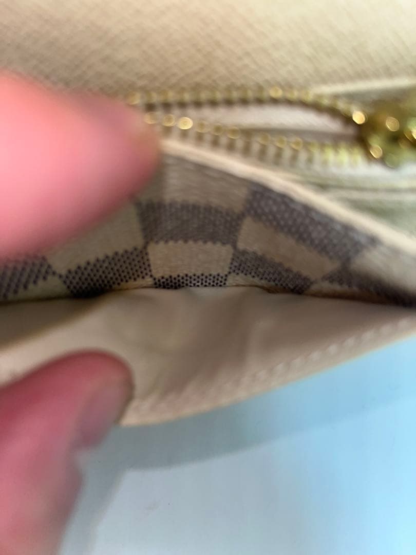 ルイヴィトン ダミエ アズール 長財布