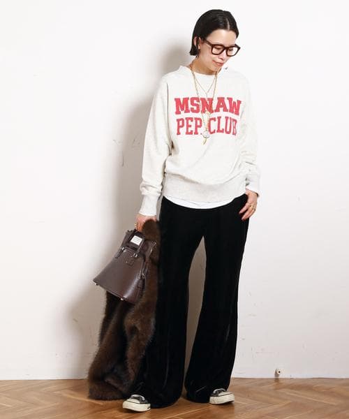 新品 AP STUDIO athletic wear MASON スエット 赤