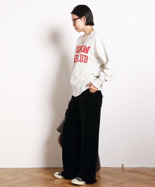 新品 AP STUDIO athletic wear MASON スエット 赤