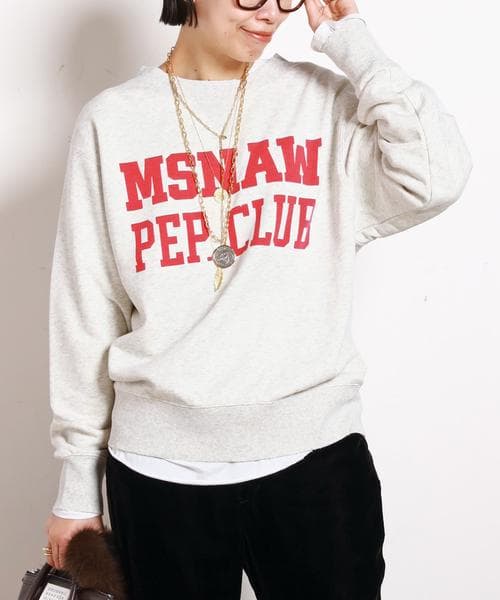 新品 AP STUDIO athletic wear MASON スエット 赤