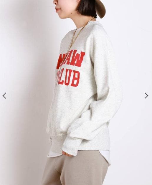 新品 AP STUDIO athletic wear MASON スエット 赤