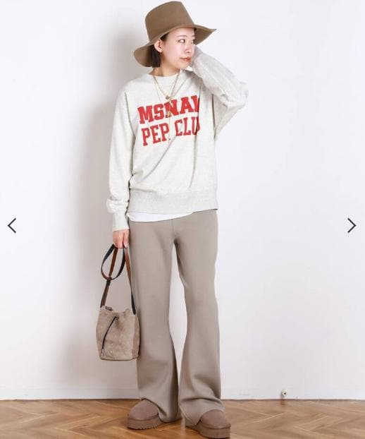 新品 AP STUDIO athletic wear MASON スエット 赤