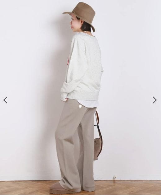 新品 AP STUDIO athletic wear MASON スエット 赤