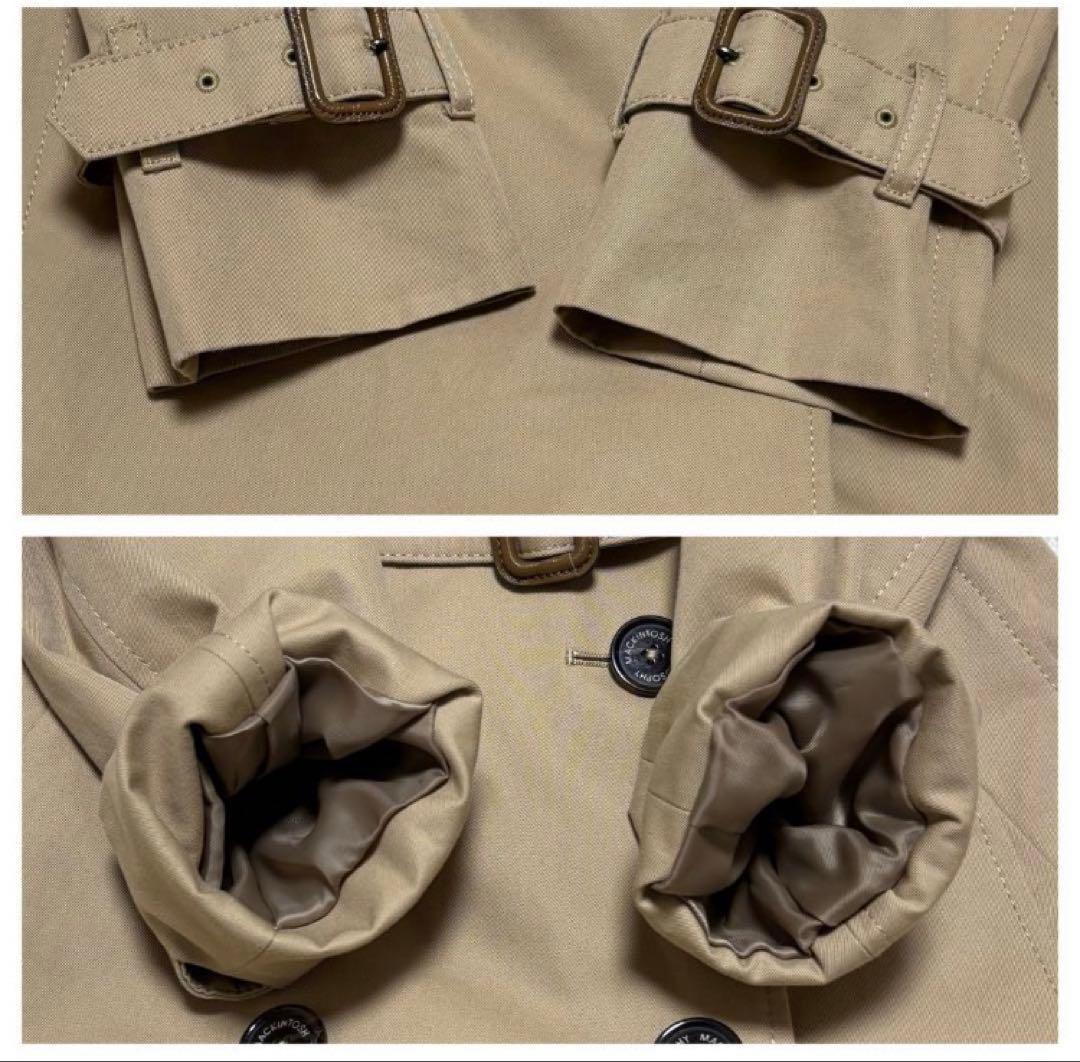 マッキントッシュフィロソフィー　トレンチコート　チェック　ライナー　S