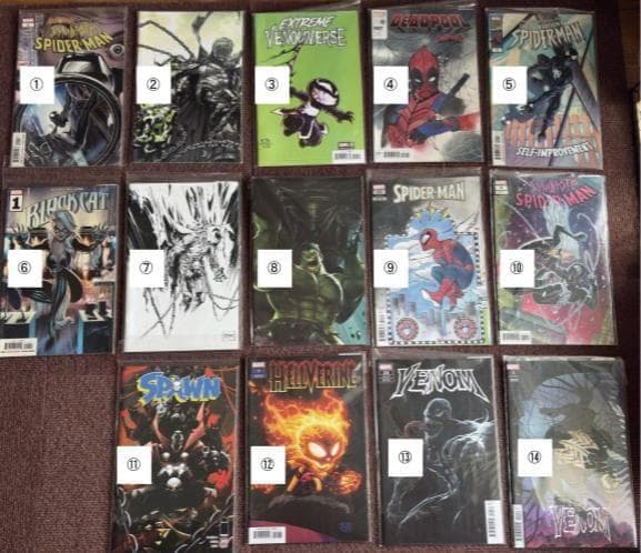 アメコミ MARVEL SPAWN HELLVERRINE VENOM