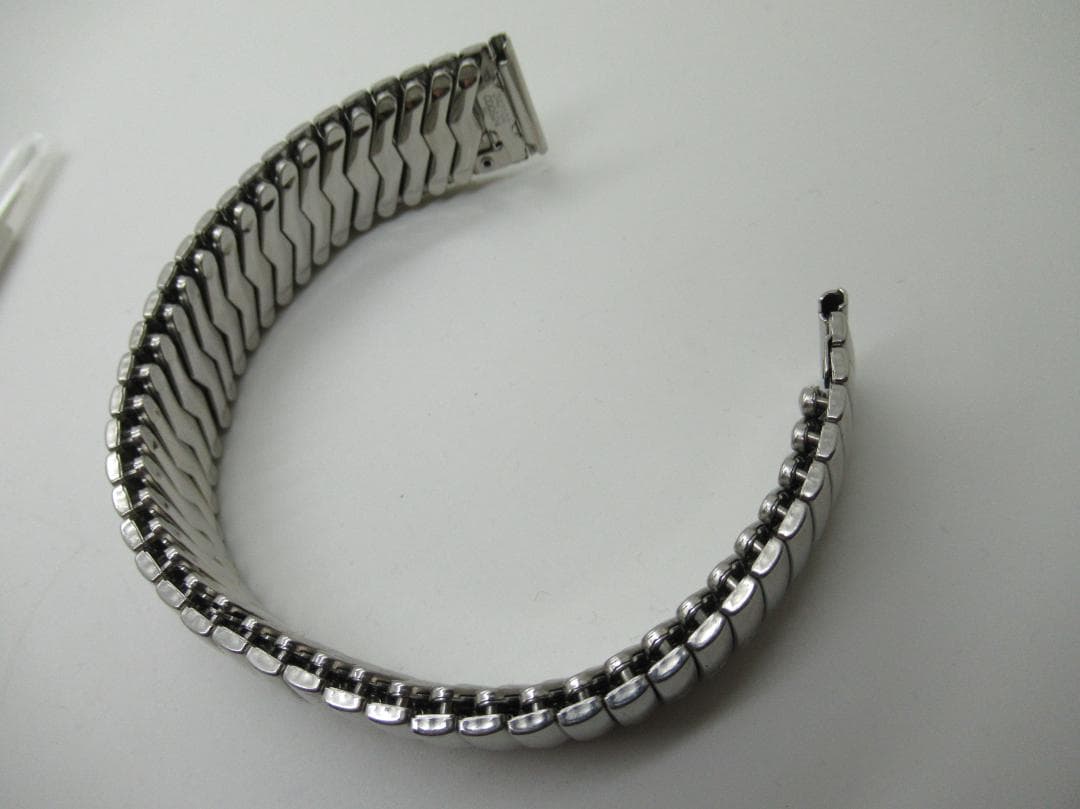 ハミルトン ベンチュラ 純正　蛇腹バンド SS ステンレス フレックスバンド