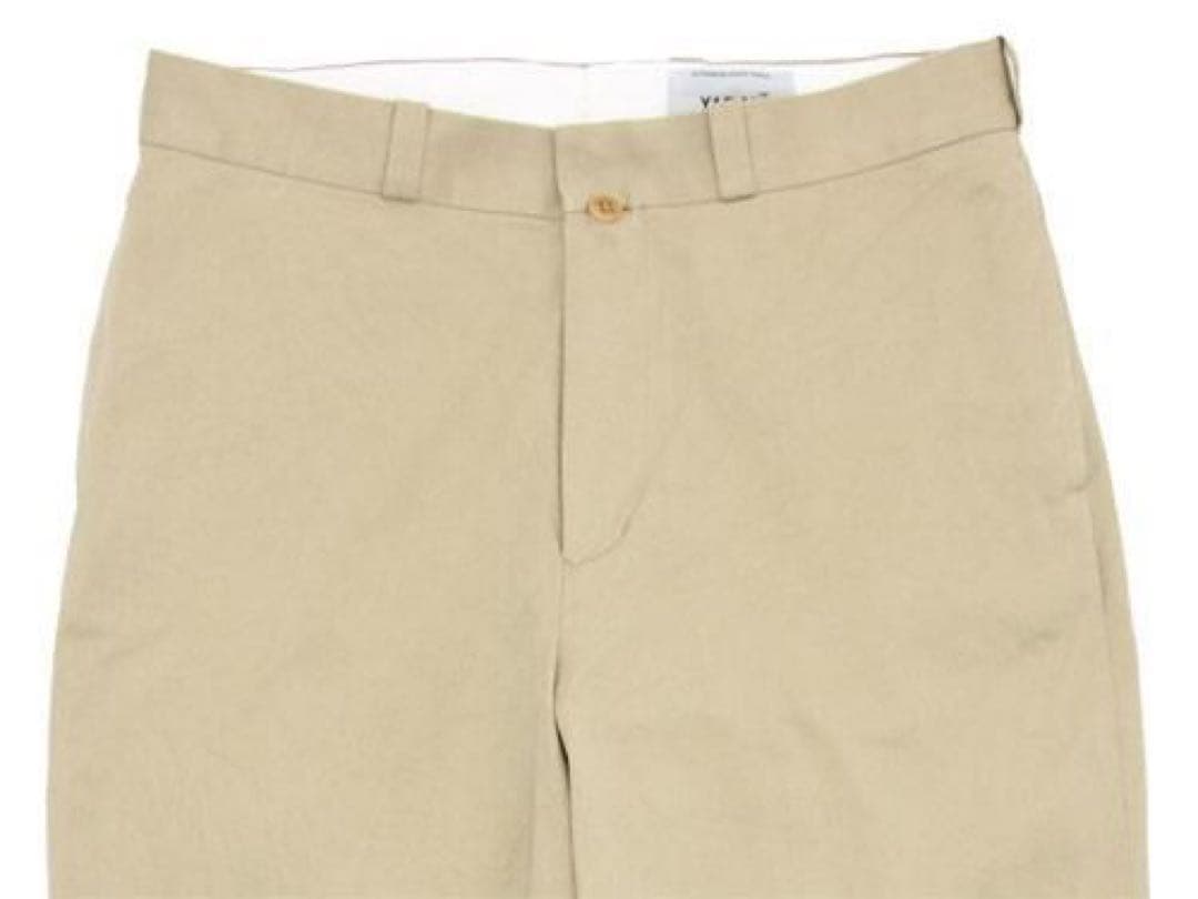 YAECA チノパン ストレート KHAKI 〔メンズ〕 【176103】