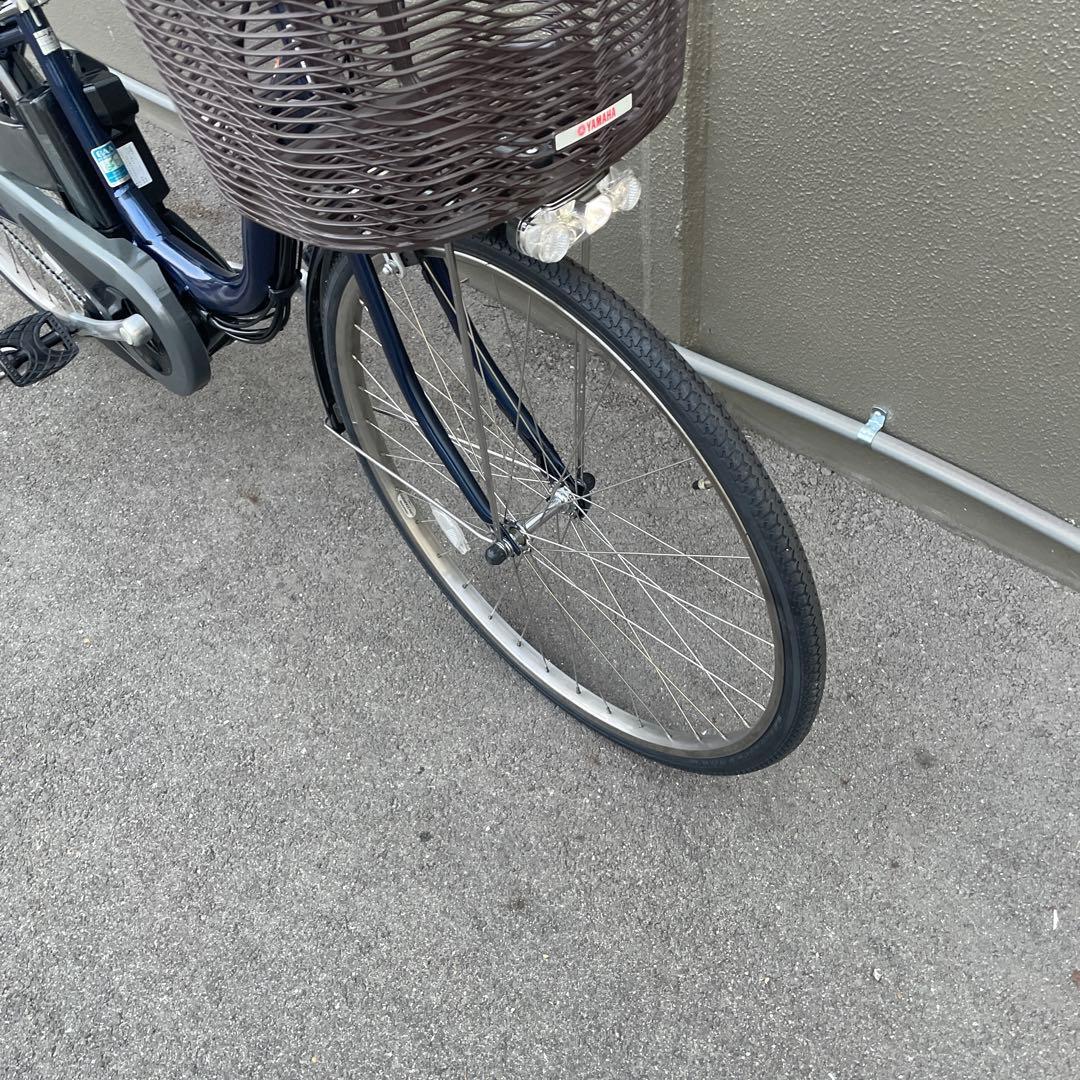 ヤマハ電動アシスト自転車26インチブルー12.3A