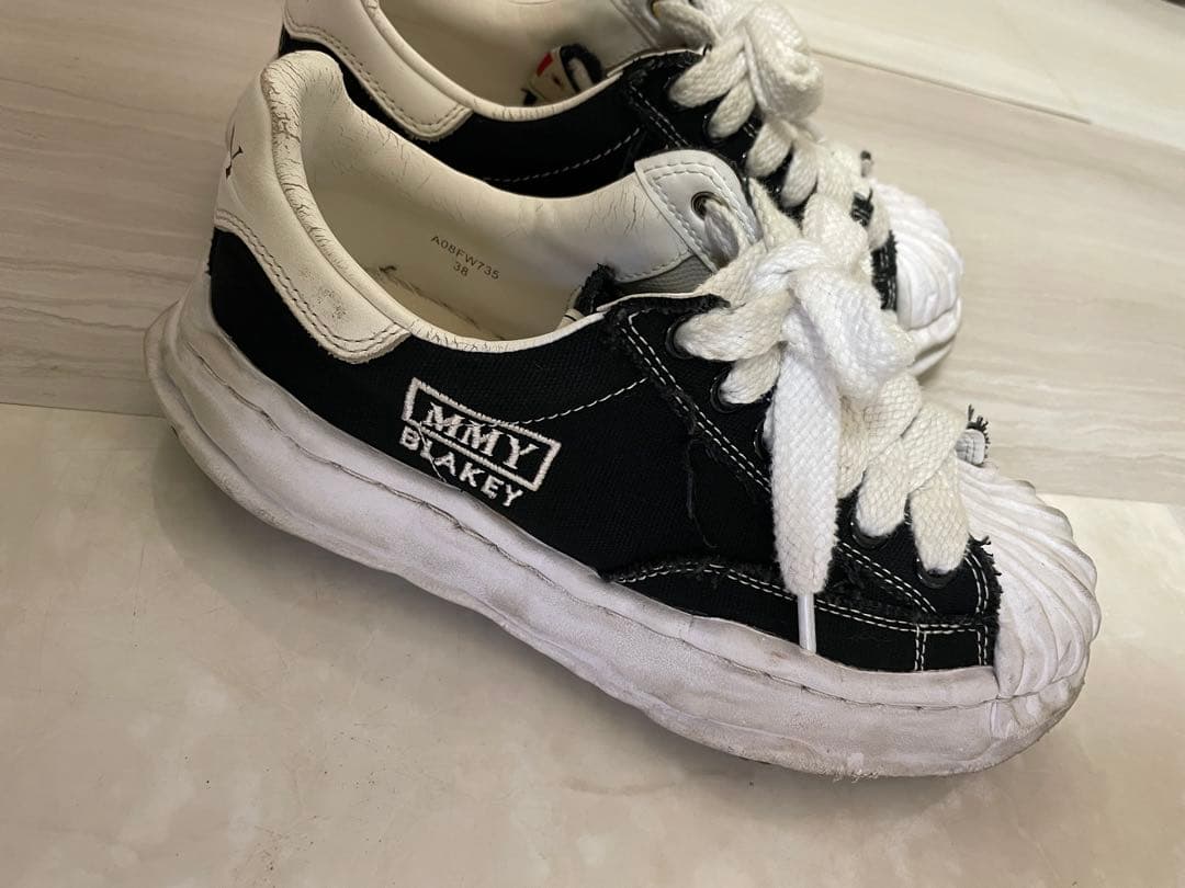 MMY スニーカー 黒/白