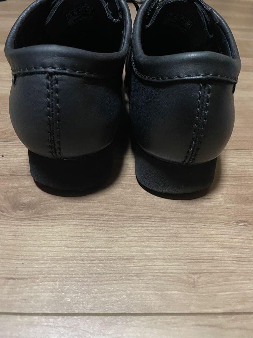 Clarks Wallabee gore tex レザー