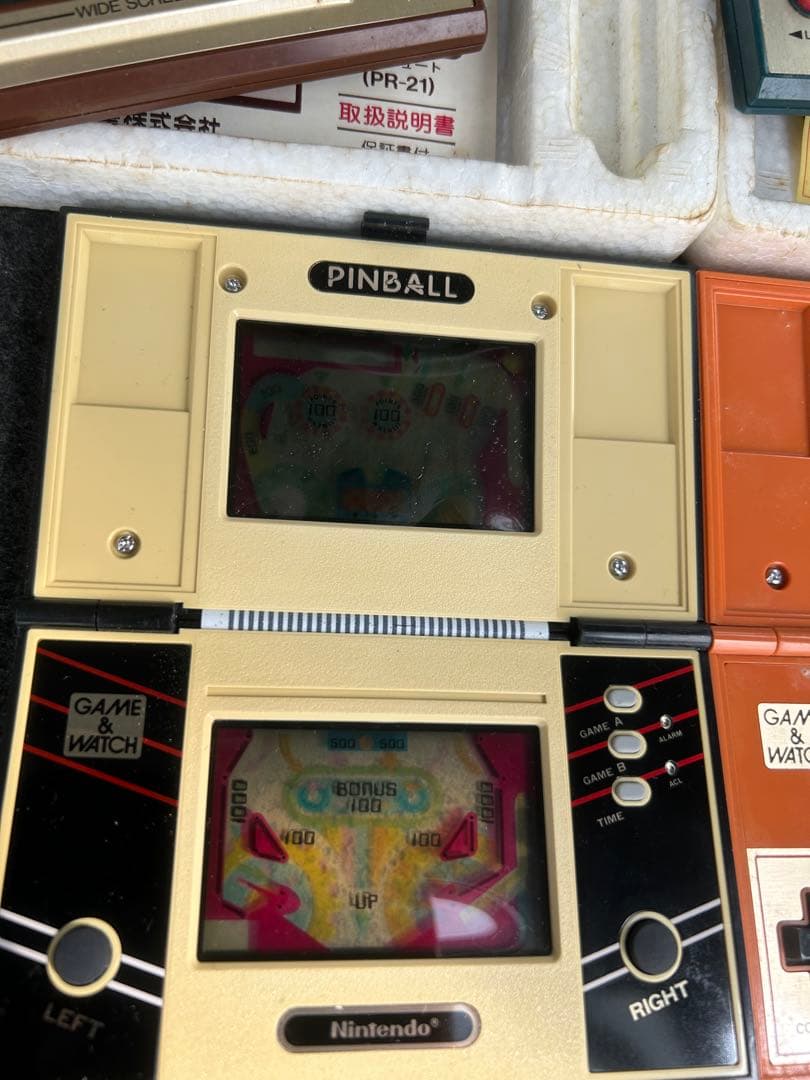 レトロゲームウォッチ4種！