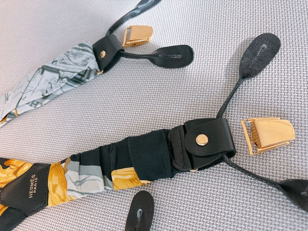 inferno 　HERMÈS エルメス▶︎サスペンダー◀︎美品