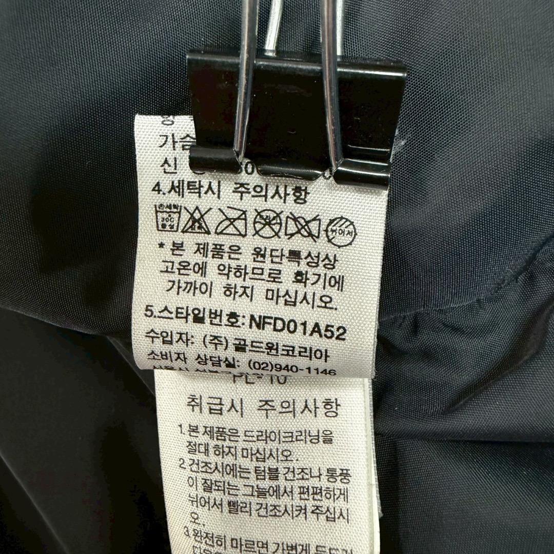 ノースフェイス ヌプシ ダウンベスト 700FP 海外限定 ネイビー S相当