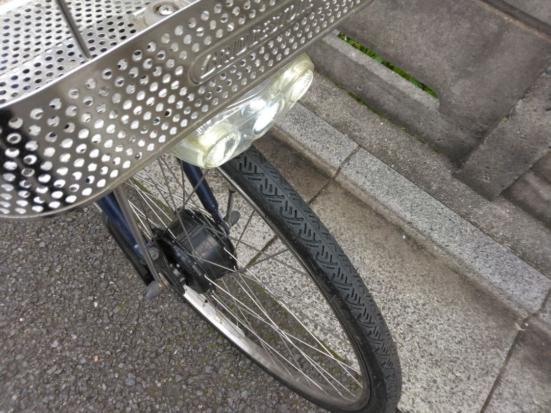 6月27日まで値下げ　BRIDGESTONE アルベルトe 27インチ　ネイビー