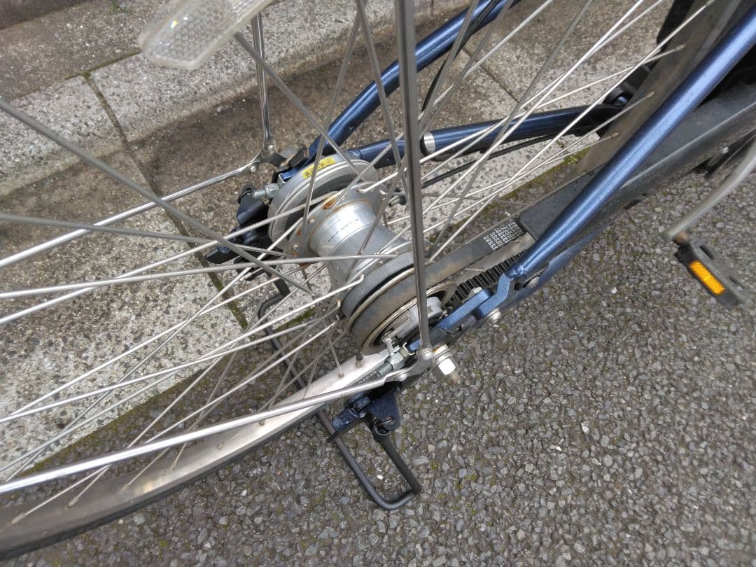 6月27日まで値下げ　BRIDGESTONE アルベルトe 27インチ　ネイビー