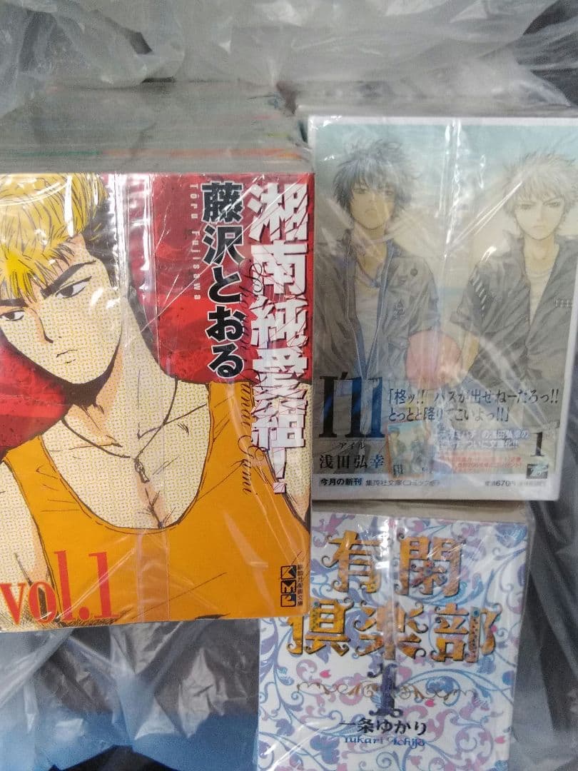 ❤️３作品セット❤️湘南純愛組❤️文庫版コミックス❤️有閑倶楽部❤️アイル