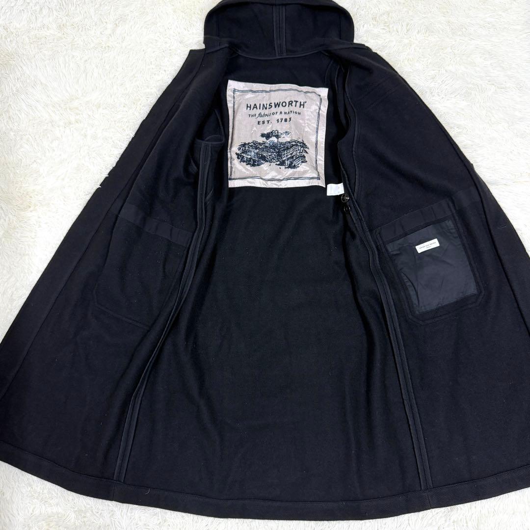 【美品】ドリスヴァンノッテン ダッフルコート HAINSWORTH ブラック