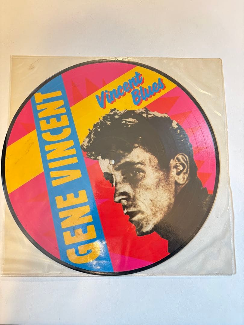 LP GENE VINCENT Vincent Blues ピクチャーレコード