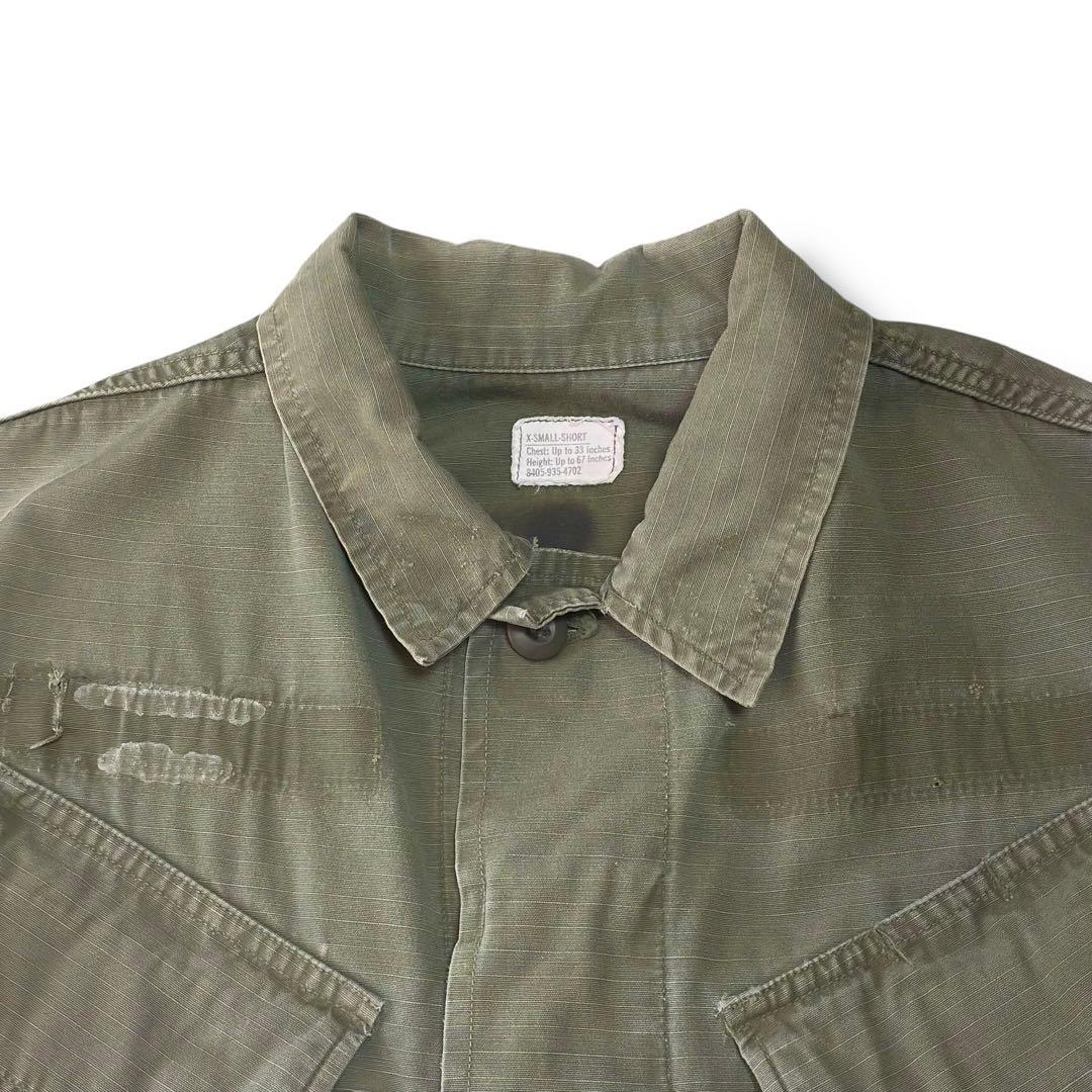 ［5th］70s US ARMY“ジャングルファティーグジャケット“米軍実物