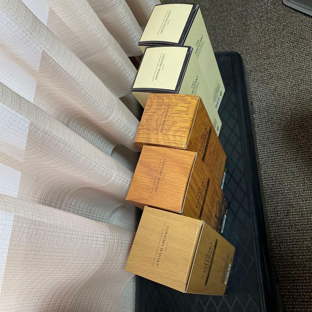 山崎シングルモルトウイスキー 5本セット