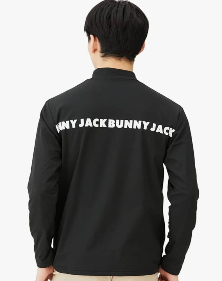 【新品未使用品】パーリーゲイツ　ジャックバニー　モックネックカットープルオーバー