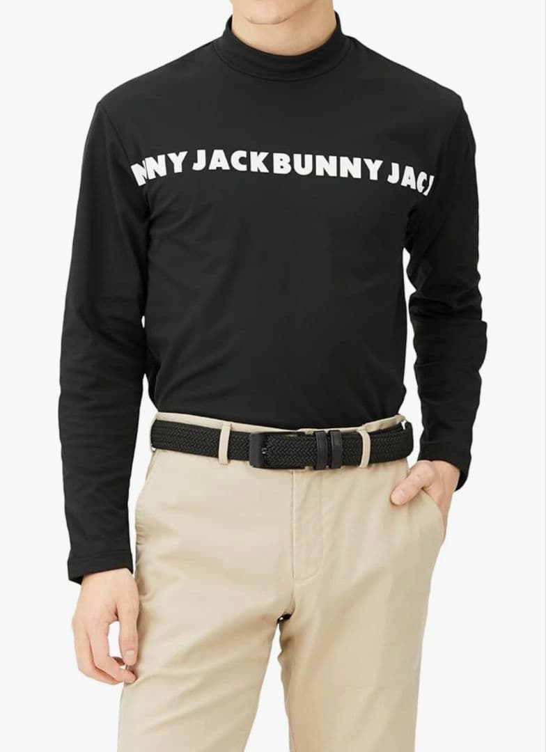 【新品未使用品】パーリーゲイツ　ジャックバニー　モックネックカットープルオーバー