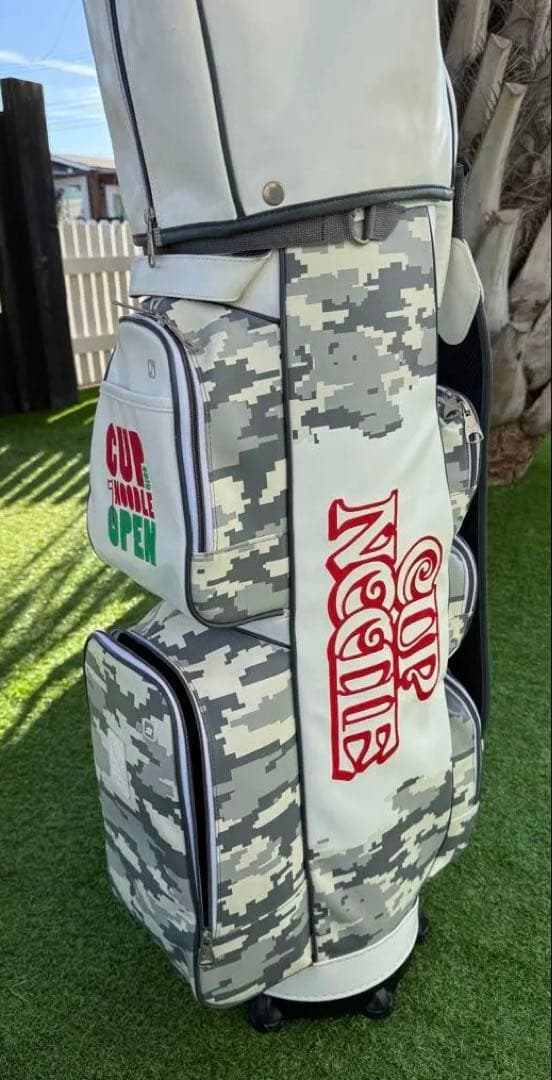 CUP NOODLE 迷彩 ゴルフバッグ