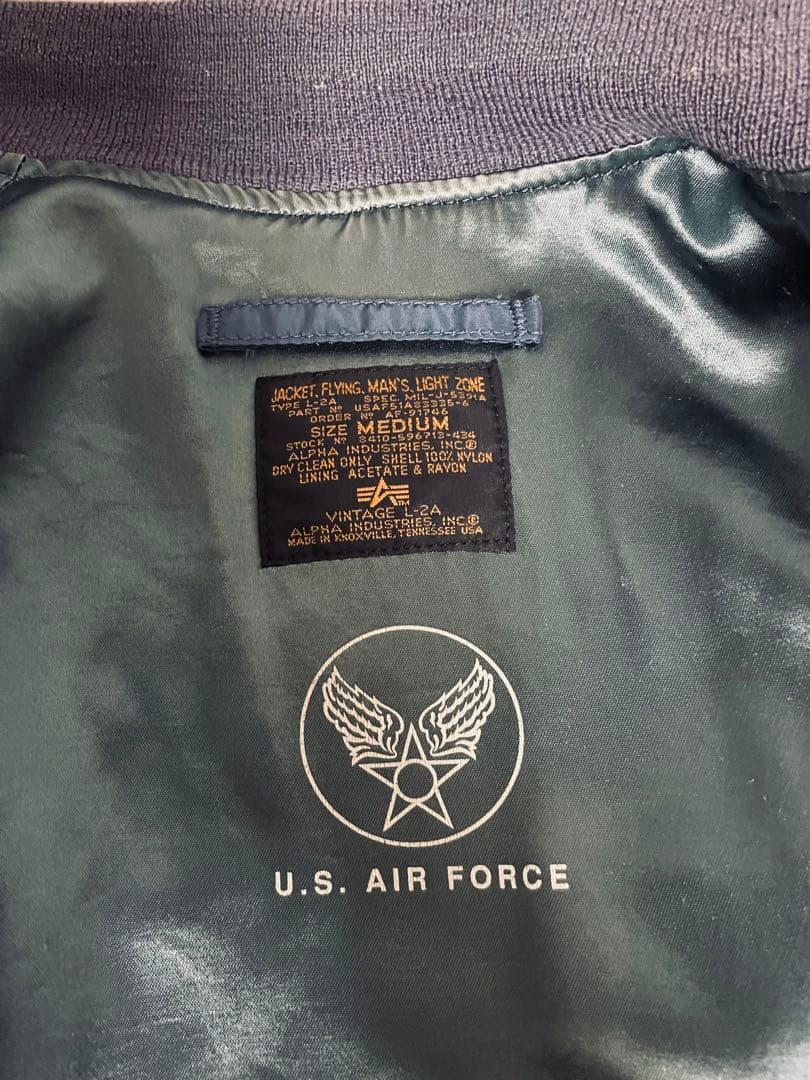 【masajazz】 ALPHA アルファ L-2A フライトジャケット