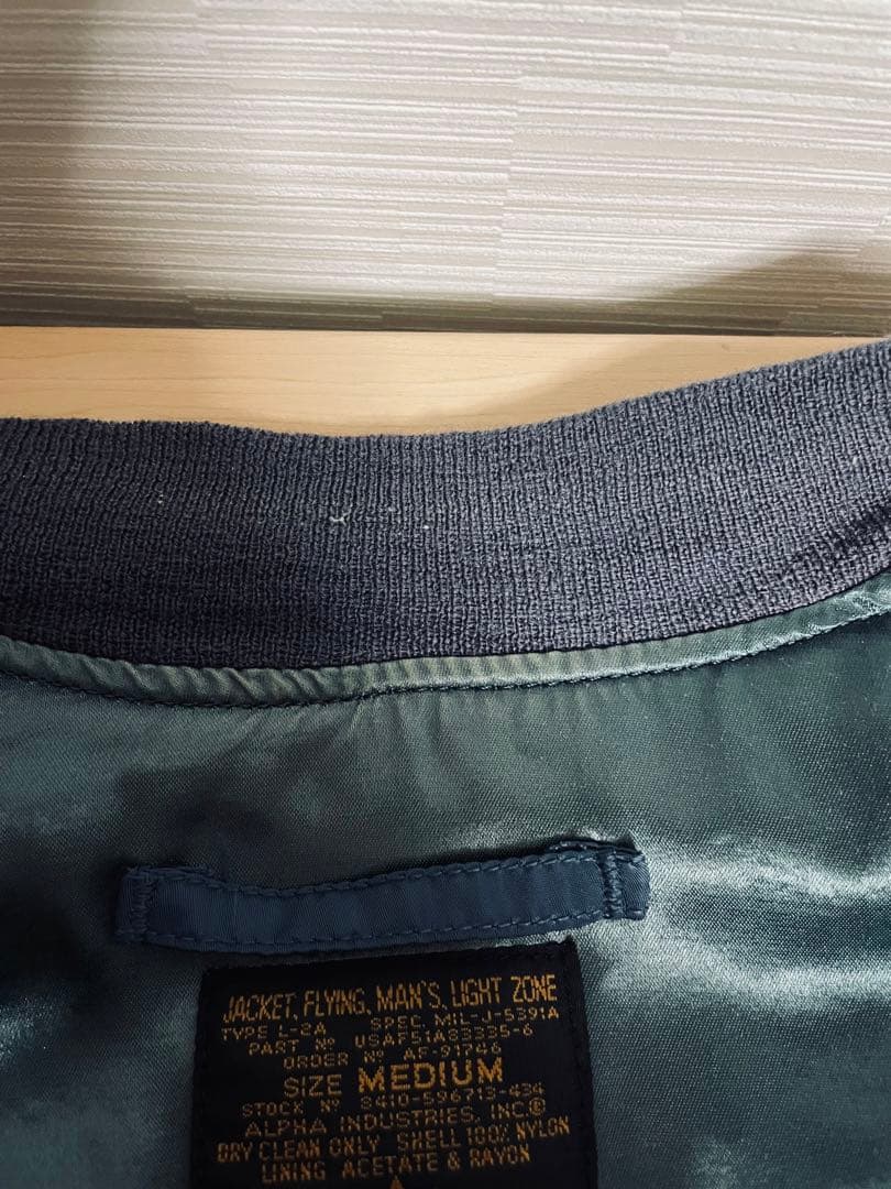 【masajazz】 ALPHA アルファ L-2A フライトジャケット