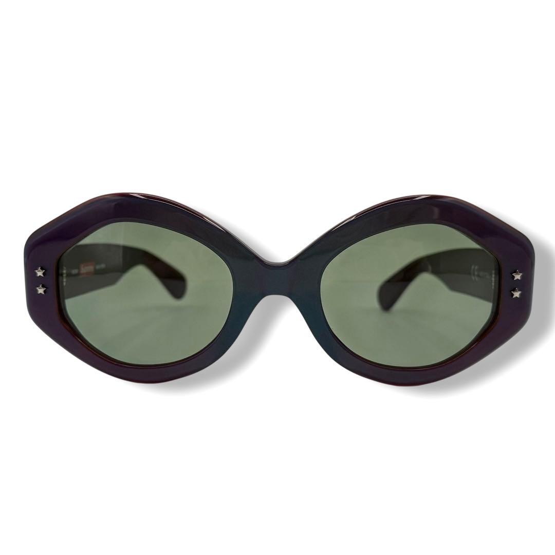 美品 Supreme Nomi Sunglasses Purple