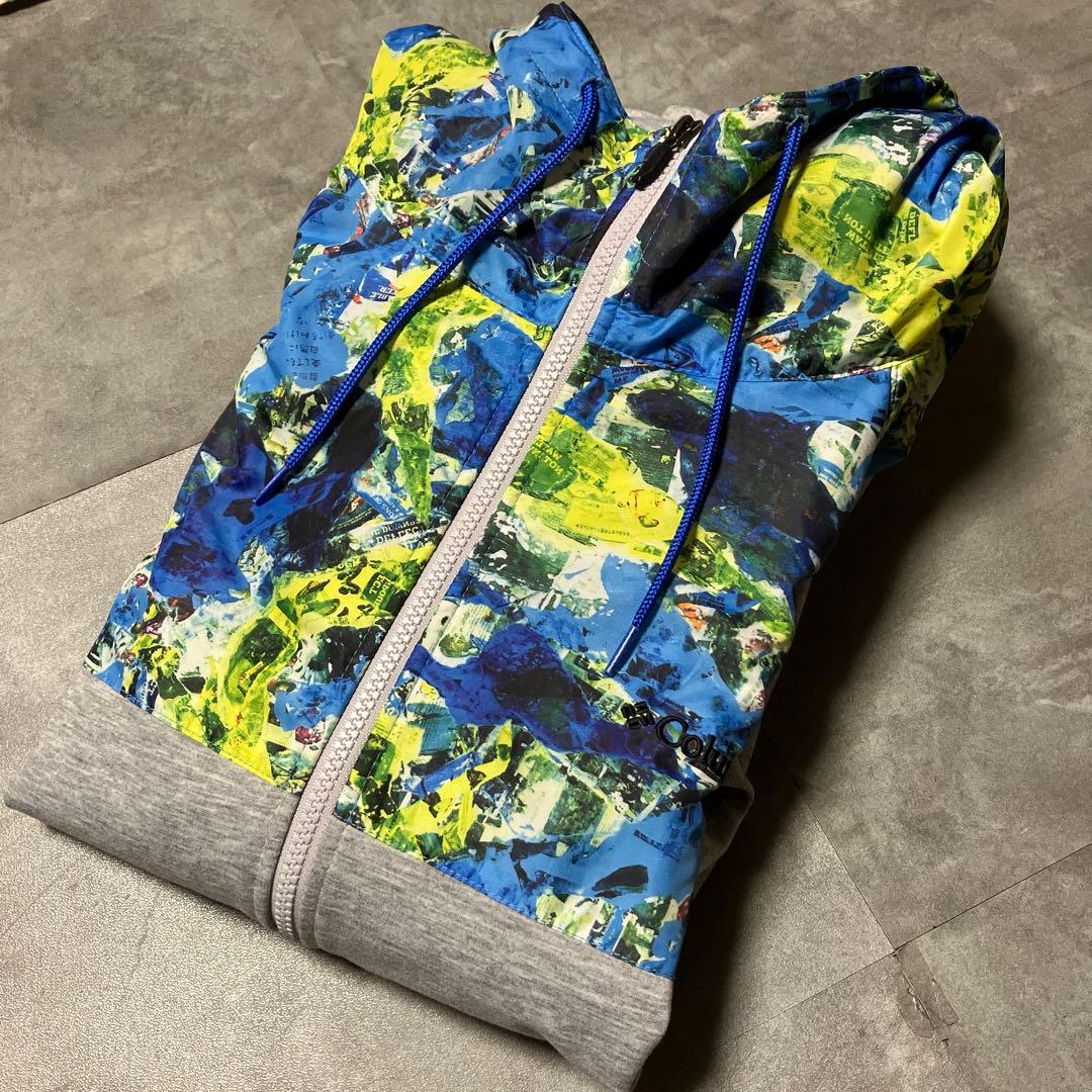 定価:約18,000円 Columbia×ナマイザワクリス コラボ　防風パーカー