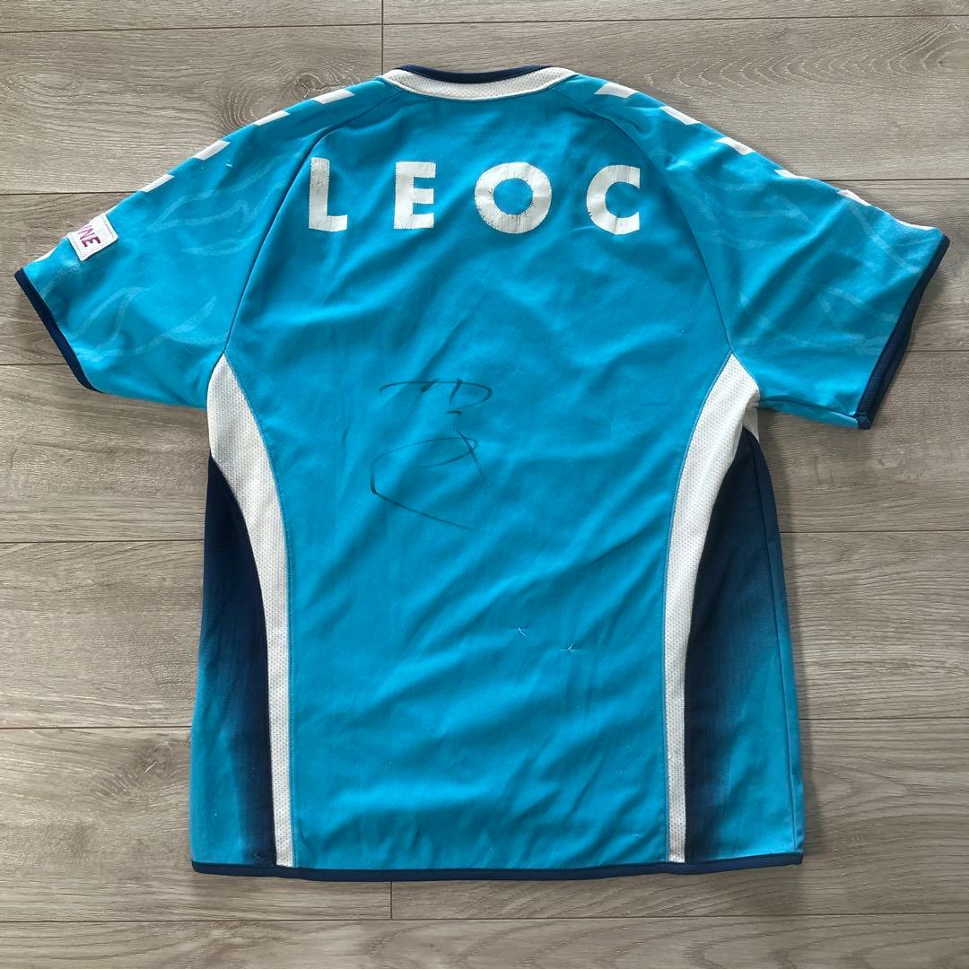 真贋不明　山口素弘　サイン入り　支給品　ユニフォーム　M 横浜FC