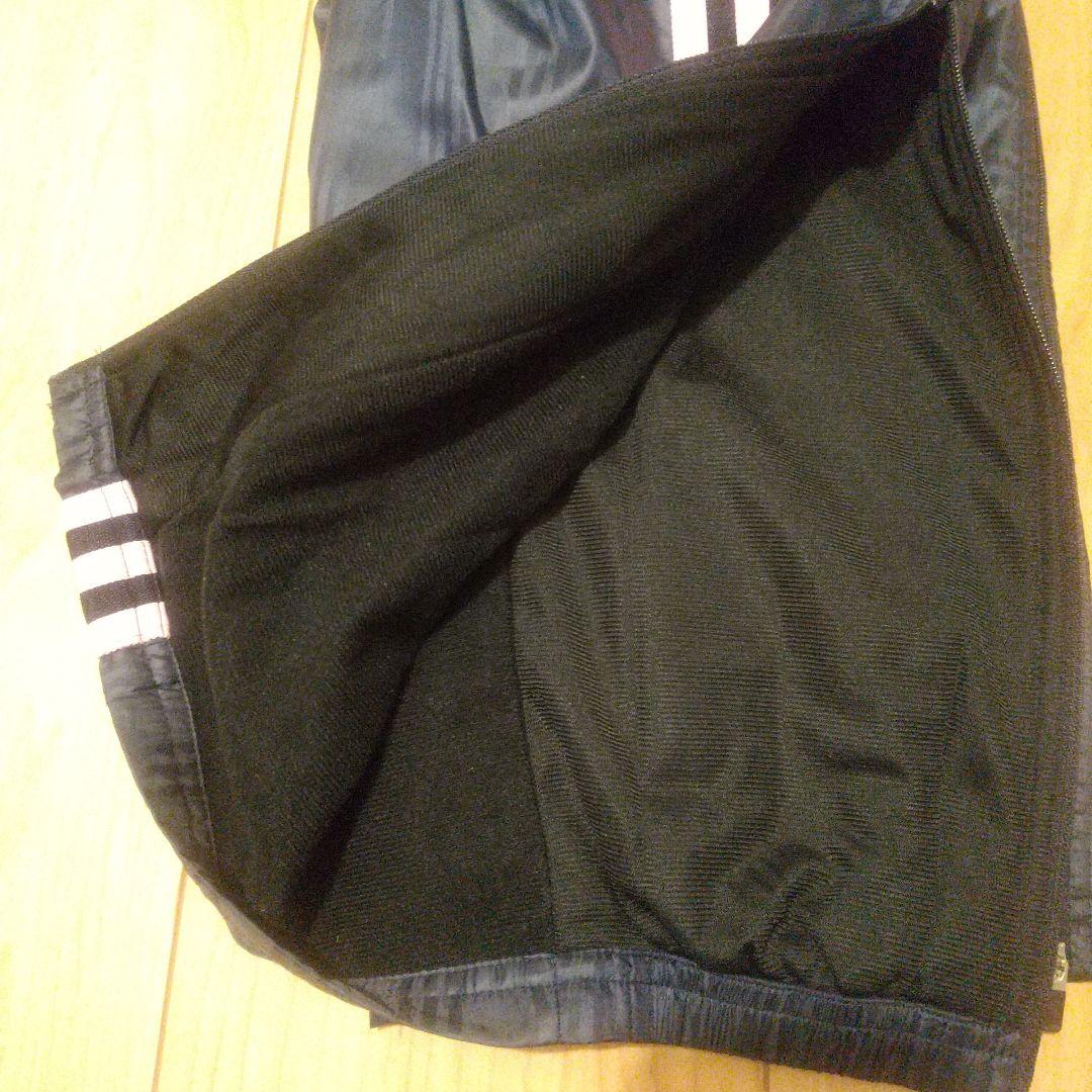 adidas クライマプルーフ ウォーマー上下 (ネイビー／ピンク)