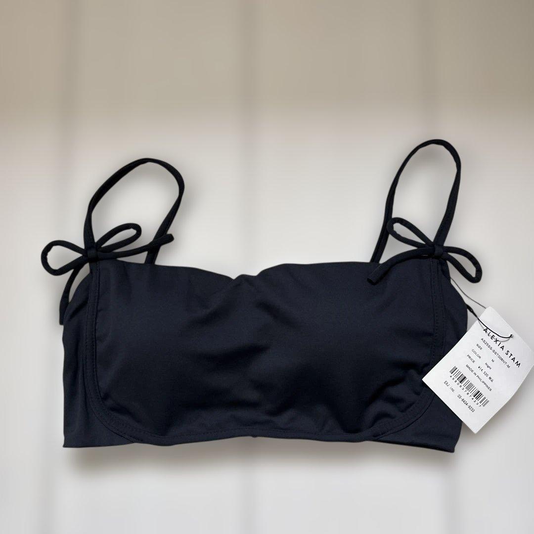 アリシアスタン　ALEXIA STAM リボン　ビキニ　トップ　 2025ss