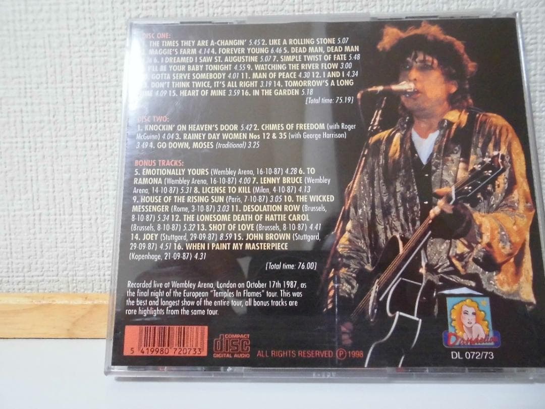 ボブ・ディラン　Final Night And More　(2CD)