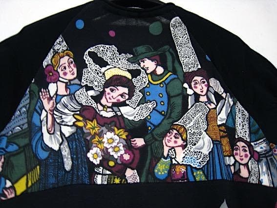 トクコプルミエヴォル☆試着のみ！女の子とお花 コットンニットチュニック☆