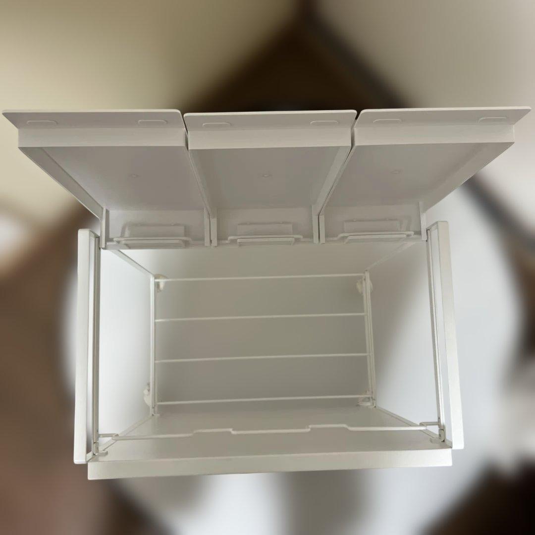 tower 山崎実業 蓋付き目隠し分別ダストワゴンタワー3分別 ゴミ箱