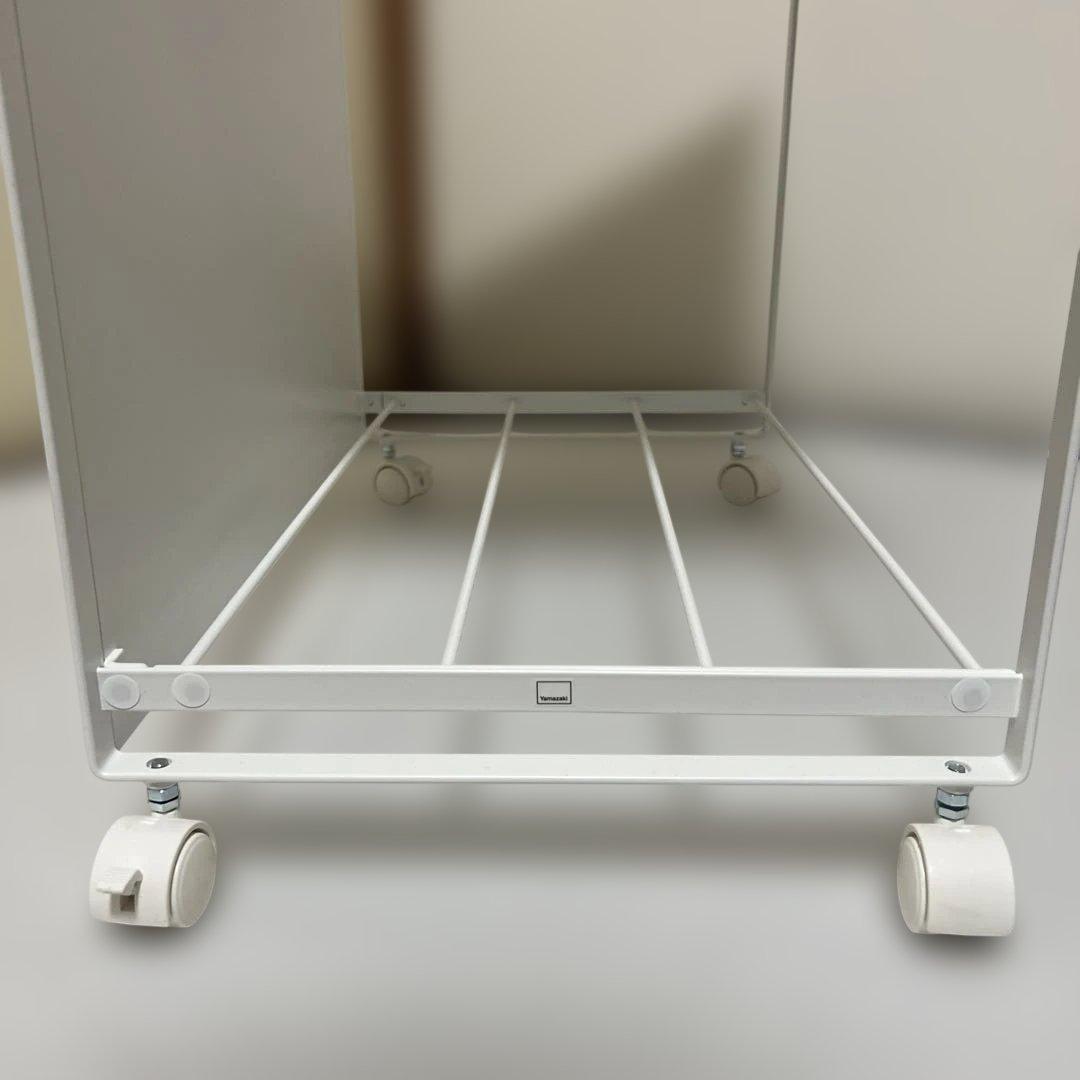 tower 山崎実業 蓋付き目隠し分別ダストワゴンタワー3分別 ゴミ箱