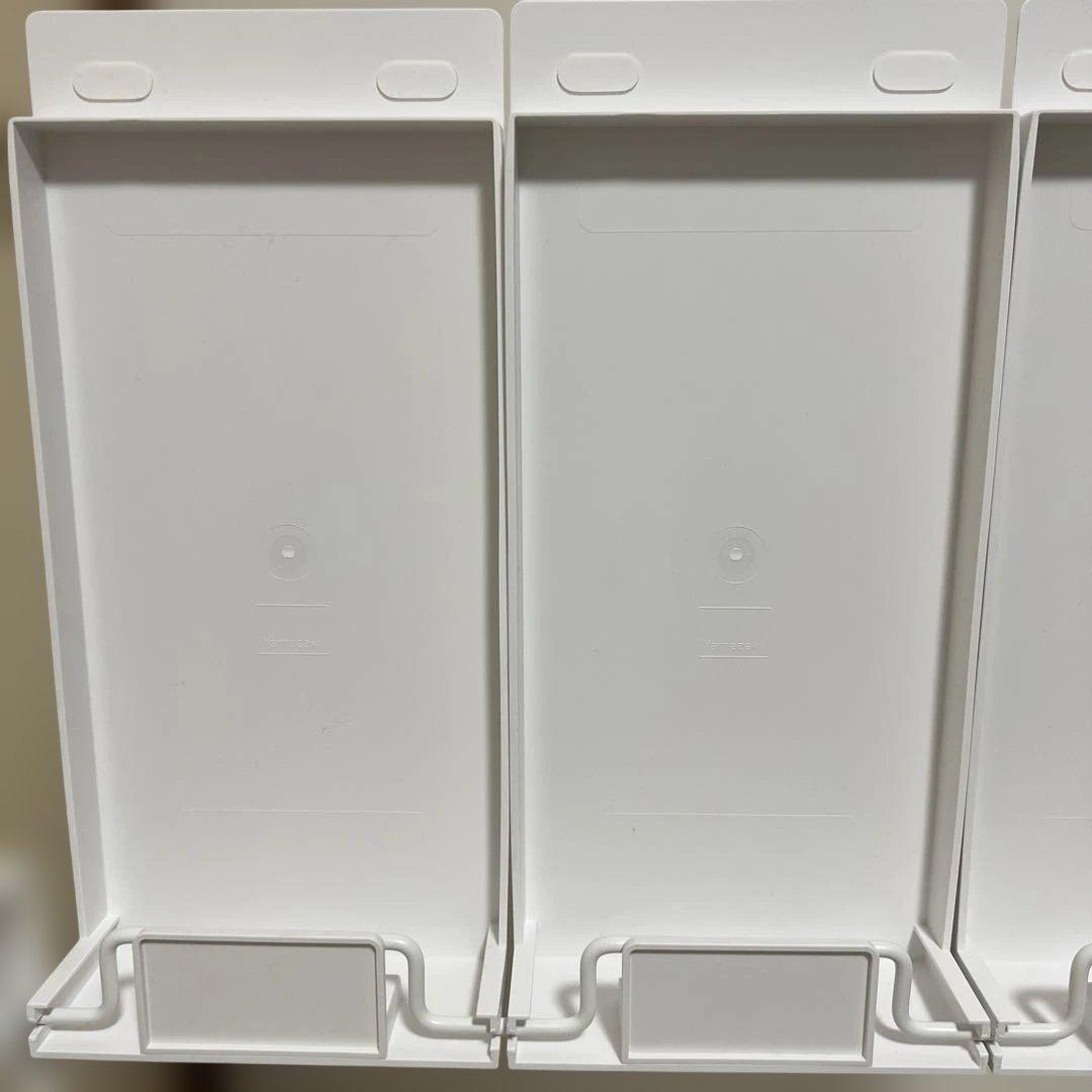 tower 山崎実業 蓋付き目隠し分別ダストワゴンタワー3分別 ゴミ箱