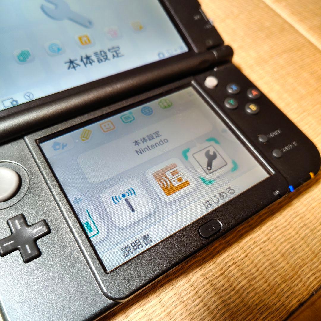 美品 New Nintendo 3DS LL ニンテンドー ブラック 動作良好