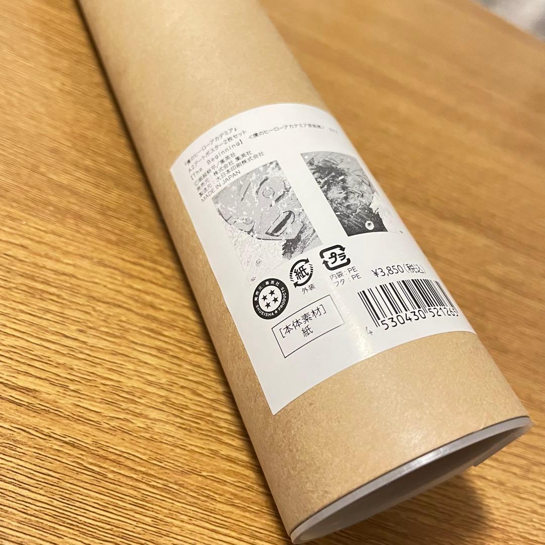 新品 ヒロアカ 原画展 A2アートポスター2枚セット 大阪