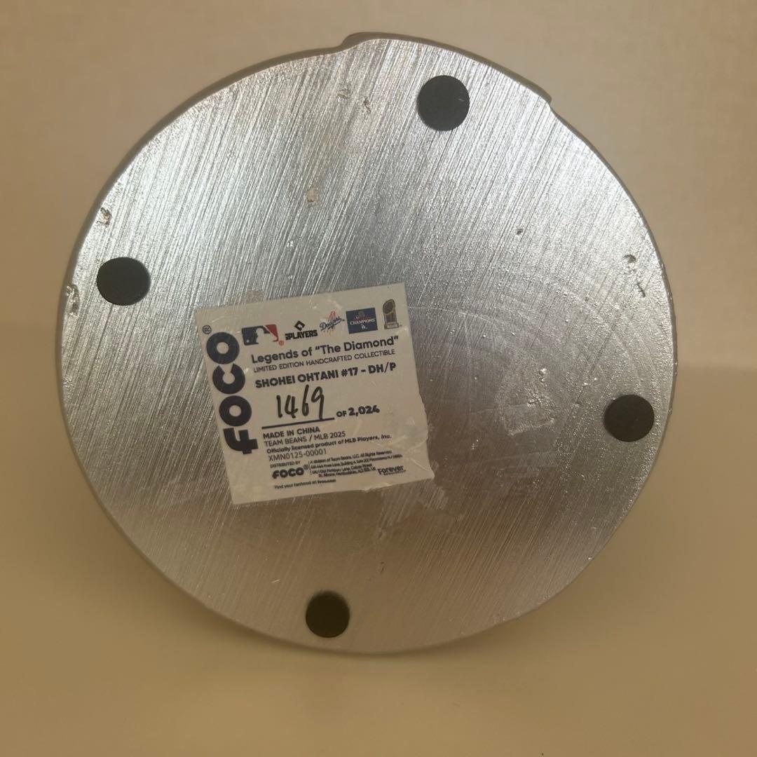 2024体限定シリアルナンバー入り大谷翔平　優勝記念ボブルヘッド