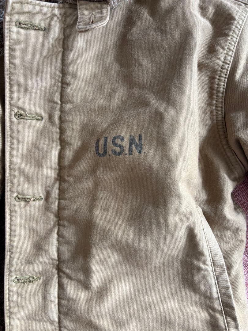 まろびさん専用！！ HOUSTON N-1デッキジャケット　TAN